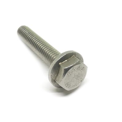 Bolt 6x30 109 otel zincat cu flansa