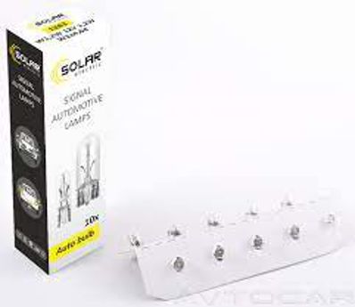 Solar W1.2W 12V 1.2W W2x4.6d 10шт.
