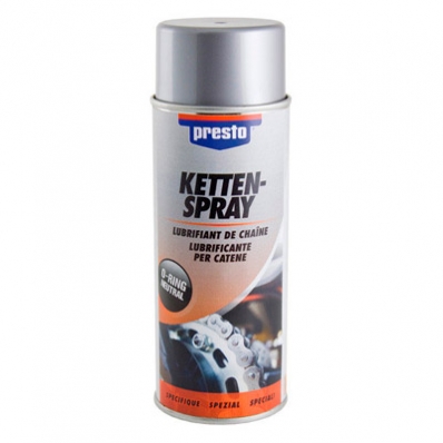СМАЗКА ДЛЯ ЦЕПНЫХ ПЕРЕДАЧ PRESTO SPRAY 200МЛ