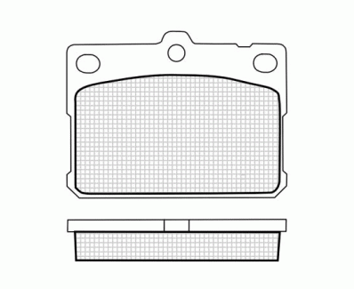 ТОРМОЗНЫЕ КОЛОДКИ SM-083 SP159 DBS3014 T0843
