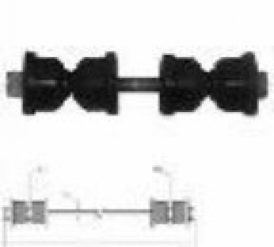 FASE Bară stabilizatoare spate FİESTA 08>