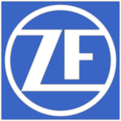 Наклейки на автомобиль "ZF"