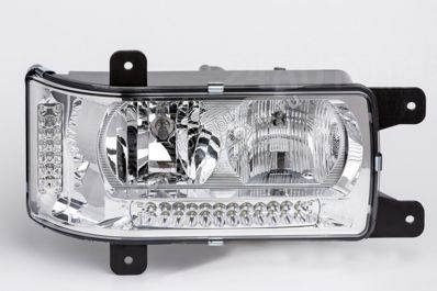 Фара квадратная без ламп КАМАЗ-ЕВРО Россия