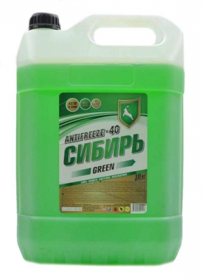 Sibiri Antifreeze -40 verde 8,3 kg