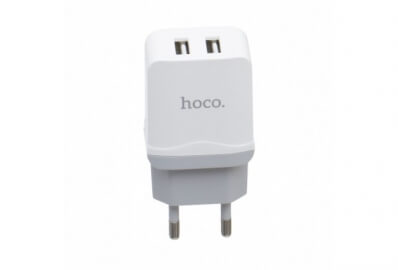 Зарядное устройство Hoco 220V 2 USB C33A