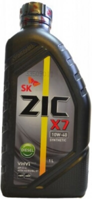 ZIC X7 10W-40 1L Diesel Synthetic