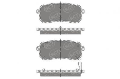 ТОРМОЗНЫЕ КОЛОДКИ DBS (SP 698) (FDB4114) * HYUNDAI H-1 STAREX, H-200 2008- ЗАДНИЕ КОЛОДКИ/PARTI P/U FRINA