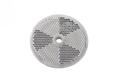 Reflector fi 60 cu orificiu (rotund alb)