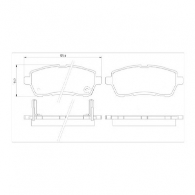 DBS2575 (SP 384) (T1778) * FORD FIESTA/ MAZDA 2 (07-) FATA