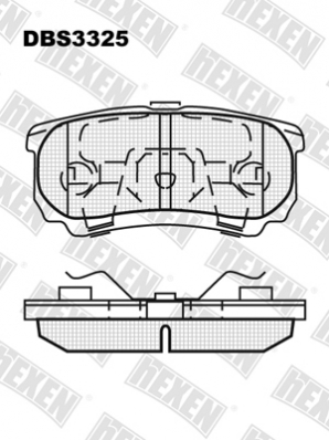 DBS3325 (SP 373) (T1395) * MITSUBISHI LANCER,OUTLANDER SPATE