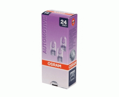 OSRAM 24V W5W W2.1X9.5D (2845)