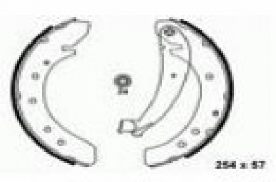 FASE Тормозные накладки ручного тормоза PEUGEOT BOXER-FIAT DUCATO 18Q