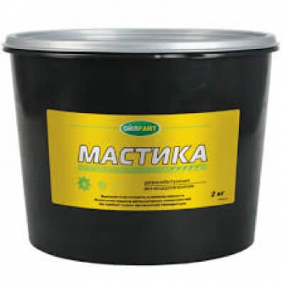 Oilright а/к Мастика резинобитумная ведро 2кг