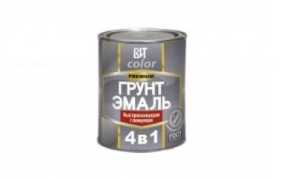 179273 Эмаль по ржавчине 4в1 Жёлтая