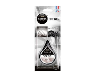 AROMATIZATOR GEL AROMA CAR TOP GEL - BLACK