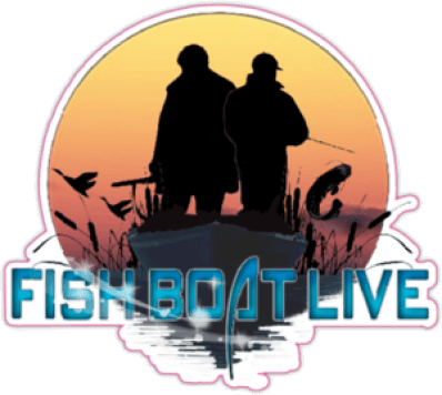 Abtibilduri pentru auto "Fish Boat Live"