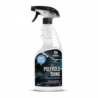 Grass Lustruire pentru piele, cauciuc și plastic Polyrole Shine 600 ml