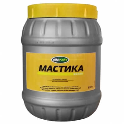 Мастика резинобитумная OILRIGHТ 850г