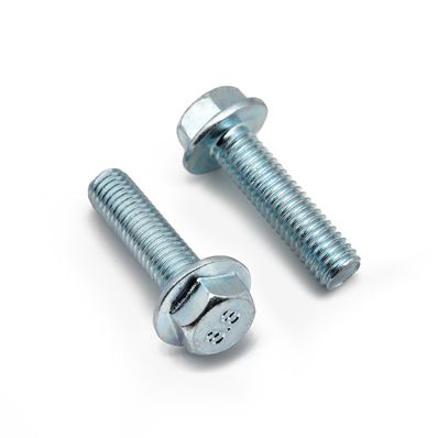 Bolt 8x30 109 otel zincat cu flansa