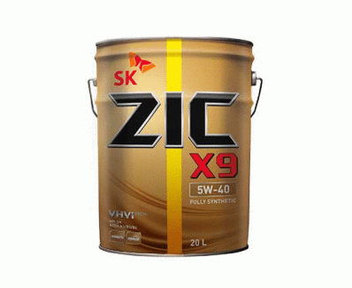 ZIC X9 5W-40 20L FULLY SYNTHETIC