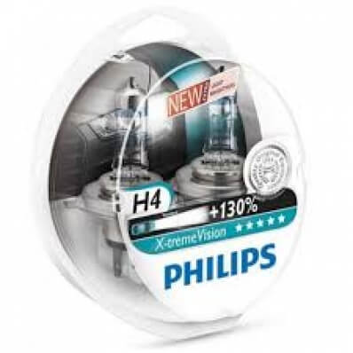 Philips X-treme Vision H4 12V 60/55W 0 (SET) 12342XV S2