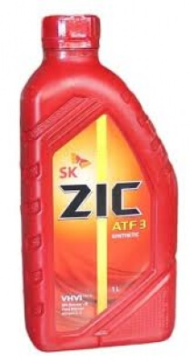 Гидравлическое масло ZIC ATF 3 Synthetic 1L