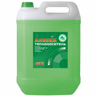 Теплоноситель систем отопл. Аляска -30 градусов 10кг