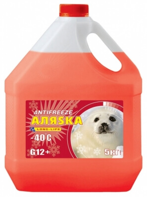 Антифриз Аляsка -40 5L. (red)