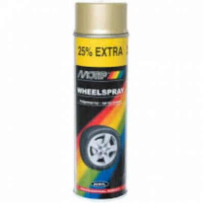 04008 Wheel Sprey GOLD 500ml