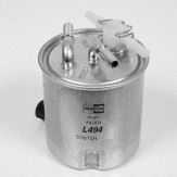 ТОПЛИВНЫЙ ФИЛЬТР CHAMPION L 494/606 (PP 980/5)-(HDF 581)