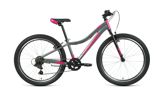 Biciclete FORWARD JADE 24 1.0 24 7 ск. рост 12 серый/розовый