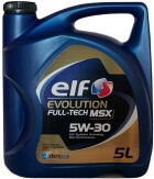 Elf Evolution FullTech MSX 5W-30 5L Elf Evolution FullTech MSX 5W-30 5L
