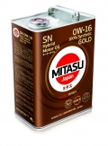 MITASU 0W16 GOLD HYBRID SN 4L MITASU 0W16 GOLD HYBRID SN 4L