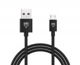 HL-111BK/ HELMET Basic Micro USB Cable-1m. Negru