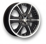 MKW A-607 9.0 R20 6x139.7 18 106.2 Chrome