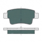 ТОРМОЗНЫЕ КОЛОДКИ DBS2530 (SP 378) (T1604)* OPEL CORSA D,FIAT GRANDE PUNTO ПЕР.