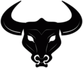 Стикеры на авто "Голова быка"