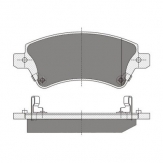 ТОРМОЗНЫЕ КОЛОДКИ DBS3065 (SP 351) (T3120) * TOYOTA COROLLA(01-) ПЕР.