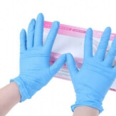 Mănuși, cauciuc, vinil L **** textură socială