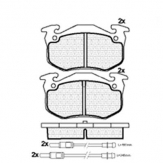 ТОРМОЗНЫЕ КОЛОДКИ DBS2034 SP190/SP385 T6028