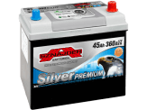 Sznajder 45 Ah Silver Japan Cars ( левый)