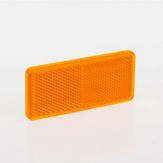 Reflector pe tencuiala adeziva galb.