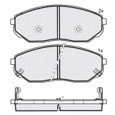 DBS3221 (SP 171) (T3025) * MITSUBISHI GRANDIS,L400,LANCER,PAJERO,OUTLANDER FATA