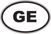 Autocolante pentru automobil "GE - Georgia" Autocolante pentru automobil "GE - Georgia"