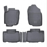 Автоковрики резиновые Toyota RAV4 ab 11/2003-01/2006 5-Turer Remo schwarz 4-шт (146453704)
