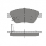 ТОРМОЗНЫЕ КОЛОДКИ DBS2552 (SP 406) (T 1647) (DBS 2396) * OPEL CORSA D ПЕР.