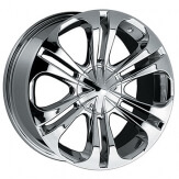 MKW M-85 9.0 R20 6x139.7 10 106.1 Chrome MKW M-85 9.0 R20 6x139.7 10 106.1 Chrome