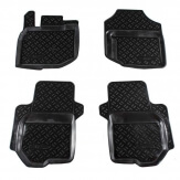 Резиновые коврики AILERON Honda Jazz 2008- и 2010- в салон (60705) Резиновые коврики AILERON Honda Jazz 2008- и 2010- в салон (60705)
