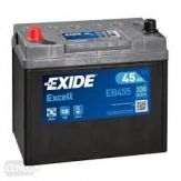 EXIDE EB455 12V 45Ah 330A L 237/127/227 B0 EXIDE EB455 12V 45Ah 330A L 237/127/227 B0