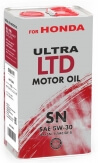 Chempioil Honda Ultra LTD SAE 5W-30 API SN 4L